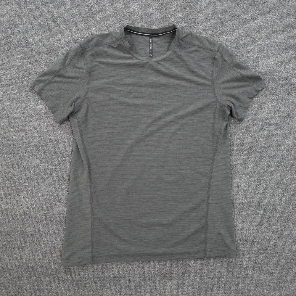 Ten Thousand Shirt Mens Small Gray The Versatile Shirt Performance Tee Gym Run